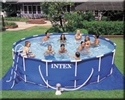 Afbeelding van Intex zwembad framepool rond 460 CM Diep 110 CM