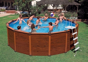 Afbeelding van Intex zwembad Sequoia Spirit Wood-Grain Frame Pool