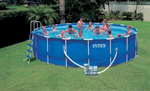 Afbeelding van Intex zwembad 550 rond 125 CM diep